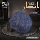 Blue Ansar Koofi – Stylish Islamic cap with modern elegance